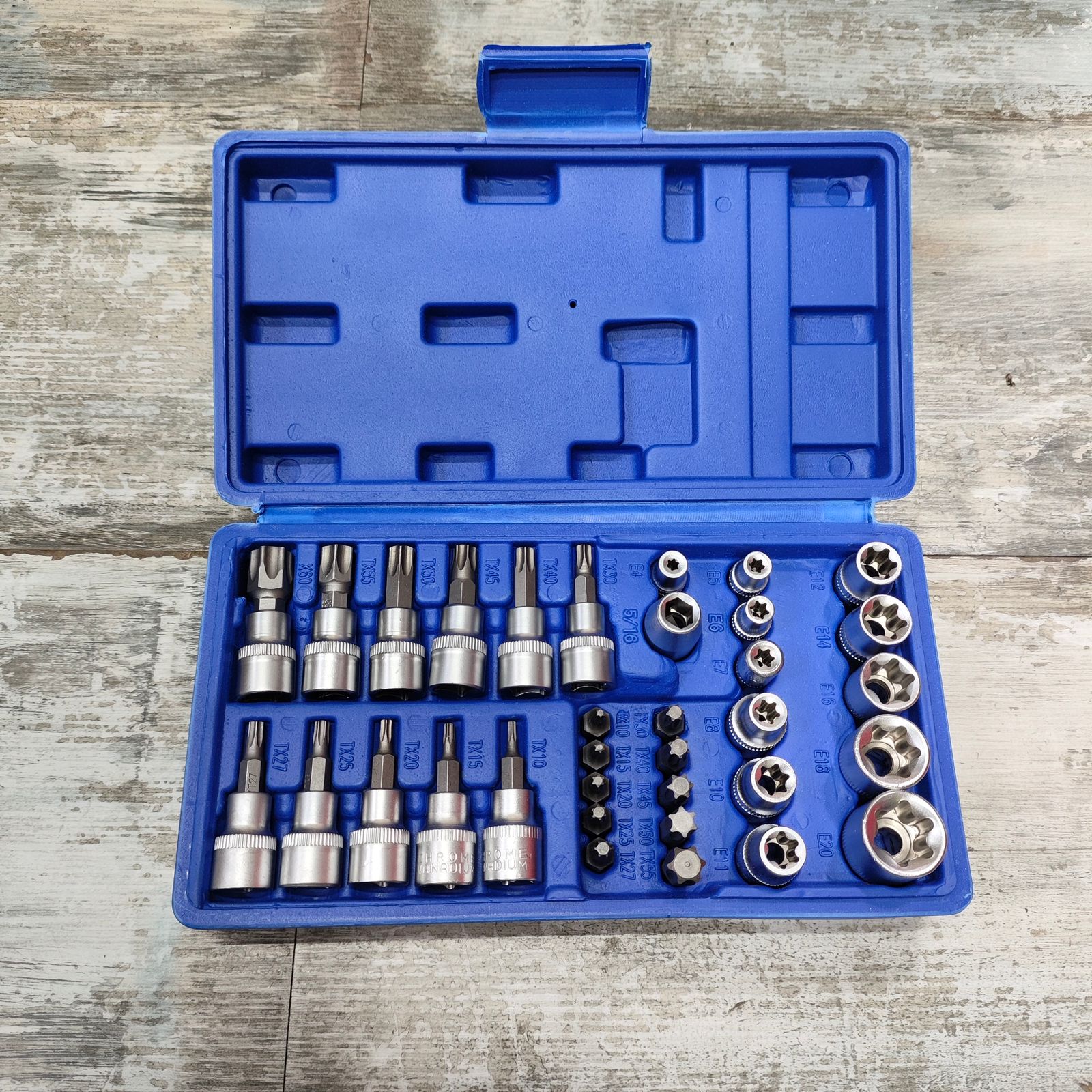 copas y puntas Torx
